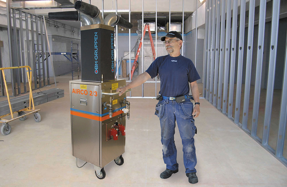 Avfuktning, Temporr vrme